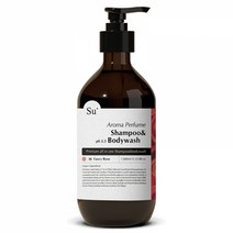 수오가닉 퍼퓸 샴푸워시 팬시로즈, 1050ml, 1개