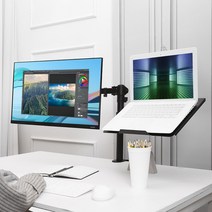 바로스탠드 노트북 듀얼 모니터암 거치대 Baro SL-1000, 1개