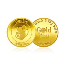 [삼성금거래소] 황금 쥐 골드코인 3.75g