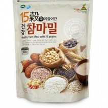 엔초이스 15곡이 들어간 건강 참마밀 1.3kg 어린이 노인 건강한 실속 죽가루, 5개