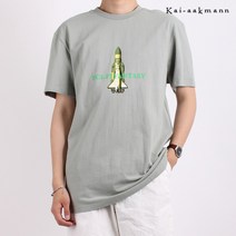 [카이아크만] SCI - FI 판타지 반팔 티셔츠 (KRBTS028U0_LK)