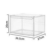 럭셔리 컬렉션 보관상자 아크릴디스플레이장, 기본, 완전 투명