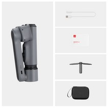 zhiyun 공식 부드러운 x 전화 짐벌 셀카 스틱 핸드 헬드 안정제 팔로 스마트 폰 아이폰 xiaomi huawei redmi samsung, 협력사, 회색 콤보