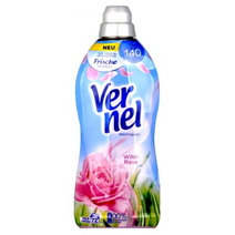 버넬 섬유유연제 와일드로즈 본품, 1.8L, 2개