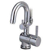 원홀 샤워 겸용 세면 욕실 화장실 세면대 핸드샤워 수전 수도 교체 KFL2500, 1개, 크롬