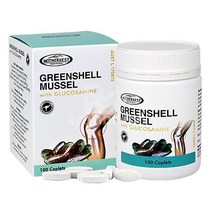 Mothernest Greenshell Mussel with Glucosamine 마더네스트 호주 그린 머슬 초록 홍합 100정, 1개, 100캡슐