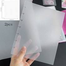 포카홀더북제작 버튼잠금콜북 투명 앨범 사진 보관, 2pcs