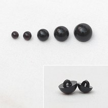 [대량구매]단추눈(인형눈) 1봉(99개), 14mm