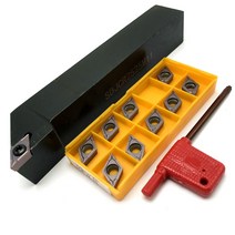 SDJCR1212H11 SDJCR1616H11 SDJCRk11 SDJCR2525M11 외부 공구 홀더 DCMT11T304 DCMT11T308 초경 인서트 절삭, [02] DCMT11T304 UE6020, [05] No holder