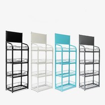 편의점진열대 마트 과자 라면 수납 정리 디스플레이, 상세이페이지 참고, 블랙 길이 50271.4 높이 미터 4층