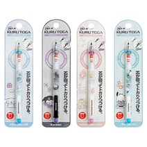 유니 산리오와친구들 산리오 쿠루토가 샤프 0.5mm 4종, 0.5mm/쿠로미