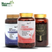내추럴트리 강아지 영양제 3종 멀티 필수 비타민/관절강화/피부보호 300g, 선택03.내추럴트리 피부보호