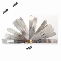 100MY 0.03~1.0mm (19매) 일본정품 시크니스게이지 두께측정기 치크니스 시그너스게이지 토탈공구