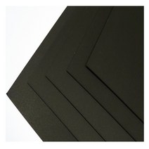 모두다 검정하드보드지 1.5T 전지 2절 4절 8절 A4 B4 무료재단가능, 1개, A3 10매