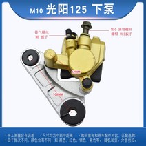 자동차패달 전동차 통용 접시 찰 하 페달 전기 마모 브레이크 분리펌프 배터리 앞뒤 오일 캘리퍼 E마이티 2575436780, M10 광양 125 다운펌프 _오일
