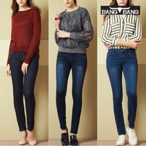 뱅뱅 여성 쿨터치 스판데님 3종택1