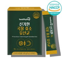 곡물발효효소 효소유산균 스틱 17종 람노스 미숫가루 맛 람노서스 유산균 먹이 유상균 유신균 락토바실러스 바이오박테리움 프로테아제 아밀라아제 글루코아밀라아제 리파아제 인베르타아제, 효소유산균 30포 X1박스