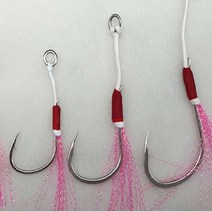 히트존 텐슬 싱글 어시스트훅 10호 20호 30호 40호 50호 (루어 낚시 선상 지깅 낚시용품 자작채비), 싱글 어시스트훅 1/0호