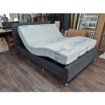 밀알 모션베드 칼로스(헤드고정식) 모션침대, 블랙 인조가죽