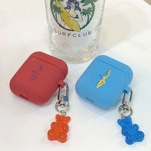[바보사랑] [호환용] 종종 페이스오프 에어팟케이스, 색상선택:민트 / 디자인선택:라인, 상세 설명 참조