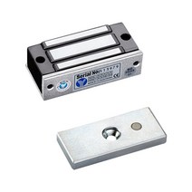 이엠락 EM Lock 소형 EM락 전자석도어락 자동개폐장치 출입통제시스템 전자자물쇠 흡착력 60kg / DC 12V 24V 겸용 / YM-60N