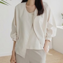 디작소 (당일) SALE 여성 봄 여름 스타일 오픈 자켓 재킷