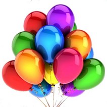 화동풍선 12 골드 실버 블랙 핑크 라텍스 풍선 생일 축하 웨딩 장식 선물 용품 공기 글로브 20 개 112258, multicolor_10inch