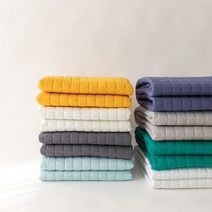 봄바람 스르륵 도톰한 패드 10컬러 침대/바닥(슈퍼싱글 퀸 킹 사이즈), 화이트