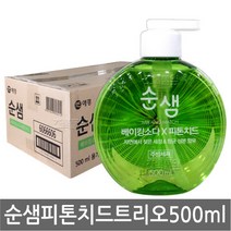 [ 조 은 마 켓 ] 세 정 은 물 론 향 균 효 과 까 지 !! 애 경 순 샘 베 이 킹 소 다 피 톤 치 드 500ml, 4개