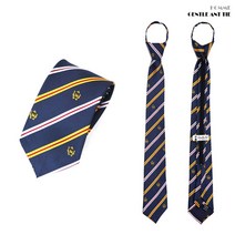 젠틀안트 사선 자동넥타이 폭7cm 네이비 AT-5675