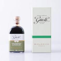 주세페주스티 유기농 8년산 2메달 Cubic 발사믹식초 250ml, 단품