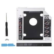 외장하드 하드디스크 내장하드 12.7mm 두 번째 HDD 캐디 SATA 3.0 2.5 quotSSD 케이스 노트북 ODD DVD/CD-ROM 광학 베이