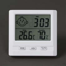 실내온도계 온습도계 온도측정 바뀌는 표정이 디지털