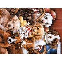 퍼즐 미니 테스트 튜브 직소 퍼즐 감압 장난감 반 고흐 유화 Aldult 가족 게임 교육 완구 150 개, 37 33-138