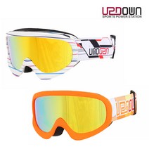 업다운 주니어 스키고글 보드고글 UGG-960JM, 오렌지_8809339776400