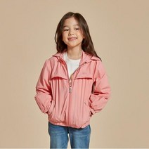 닥스 리틀 닥스키즈 핑크 뉴베이직 솔리드 바람막이 DRS14JW60M PK