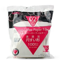 하리오 커피필터 VCF02 100매 X 20개, 단품