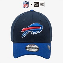 뉴에라 940 NFL 더 리그 버펄로 빌스 볼캡 오션사이드 블루 11858393, 없음