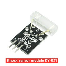 진동운동기구 파워플레이트 덜덜이 쉐이크보드 uno r3 개발 보드용 ky-031 진동 진동 진동 모듈용 노킹 센서 모듈, 1개