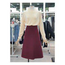 [에드혹] [W몰 ] 여성 웜기모 플레어스커트HXBSR75