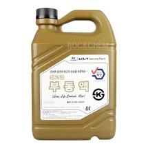 락켐 현대모비스 순정부품 사계절 장수명 부동액 4L, 1개, 4000ml