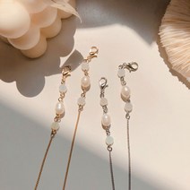 수리39링 담수 진주 마스크스트랩 비즈 마스크목걸이 패션마스크줄 2컬러