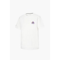 [정품] 코오롱스포츠 [코오롱스포츠] 남여공용 캠핑 와펜 반팔 티셔츠 TLTCM22611OWH