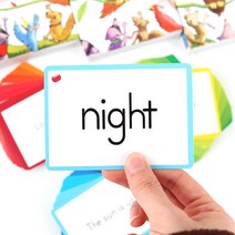 이부 사이트워드 영어단어카드 (5세이상 휴대용크기), 레벨 2