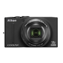 nikon coolpix s8200 16.1mp cmos 디지털 카메라 14배 광학 줌 nikkor ed 유리 렌즈 및 풀 HD 1080p 비디오