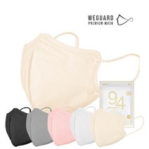 위가드 KF94 새부리형 대형 컬러 마스크 (100매) 현대홈쇼핑 판매중, 위가드-블랙(100)