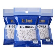 DrTank Bio Dwell 세라믹링 수족관 여과제 50ml, 9개
