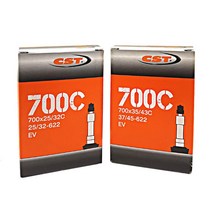 CST 700C 던롭 튜브40mm(EV), 사이즈:700X25-32C