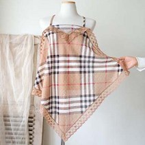 플라워 에티켓 앞치마손수건 레이스스카프 무릎덮개 매너수건 턱받이 김수미앞치마