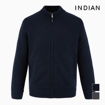 [인디안] [INDIAN] 골조직 방모 집업 가디건_MITBCWWA431